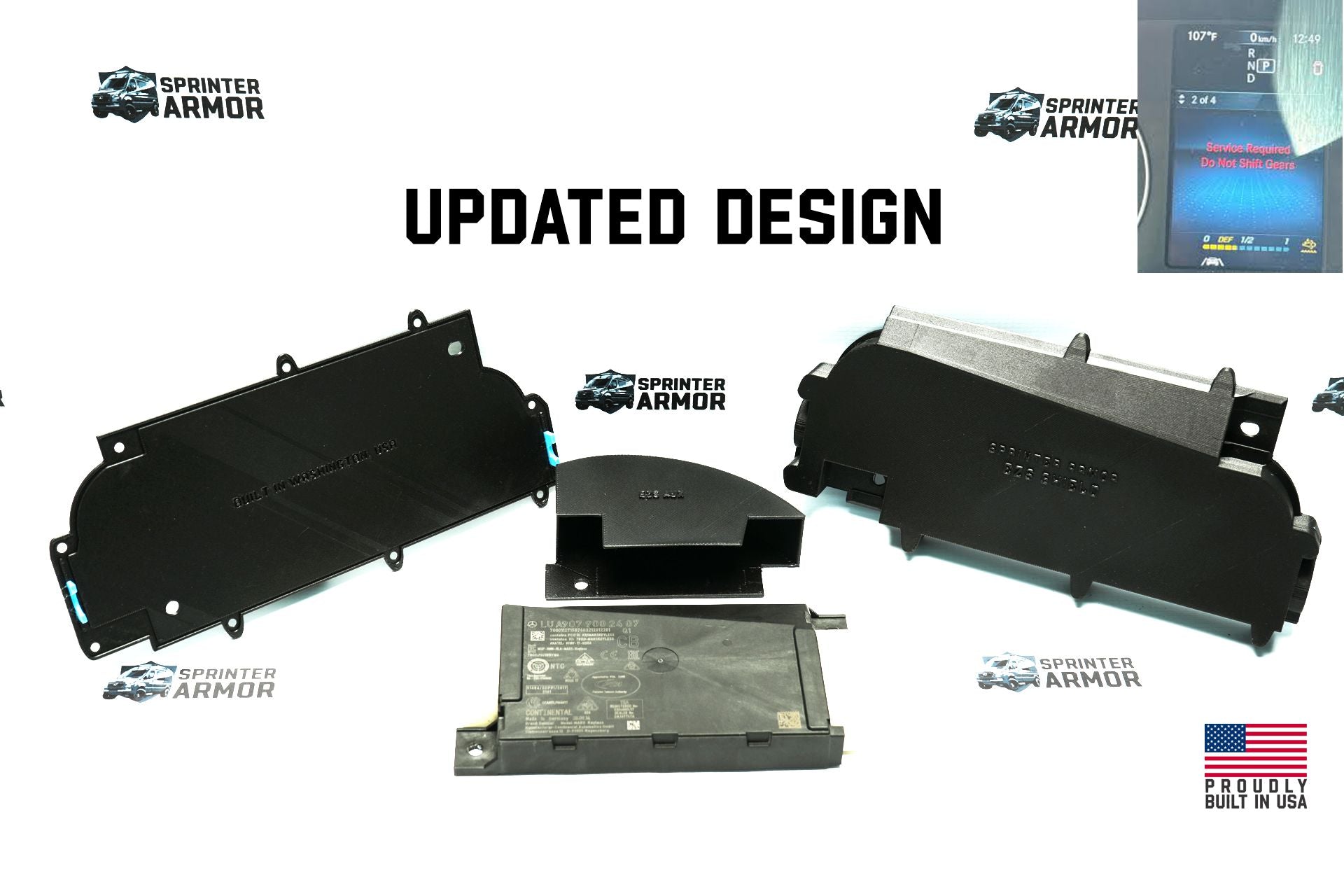 Ignition Module Shield for Mercedes Sprinter 19-25