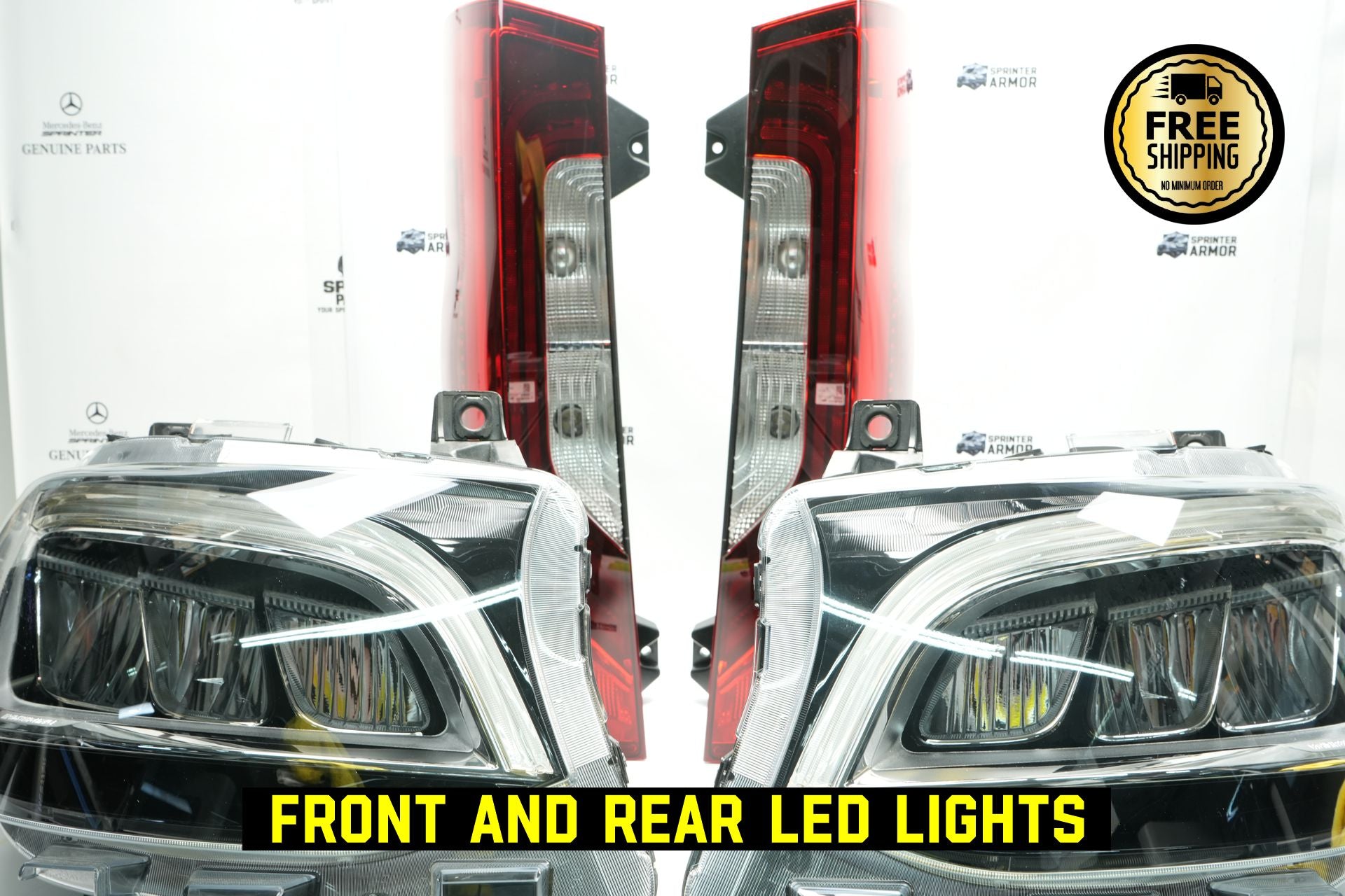 LED Headlights Mercedes Sprinter 19-26