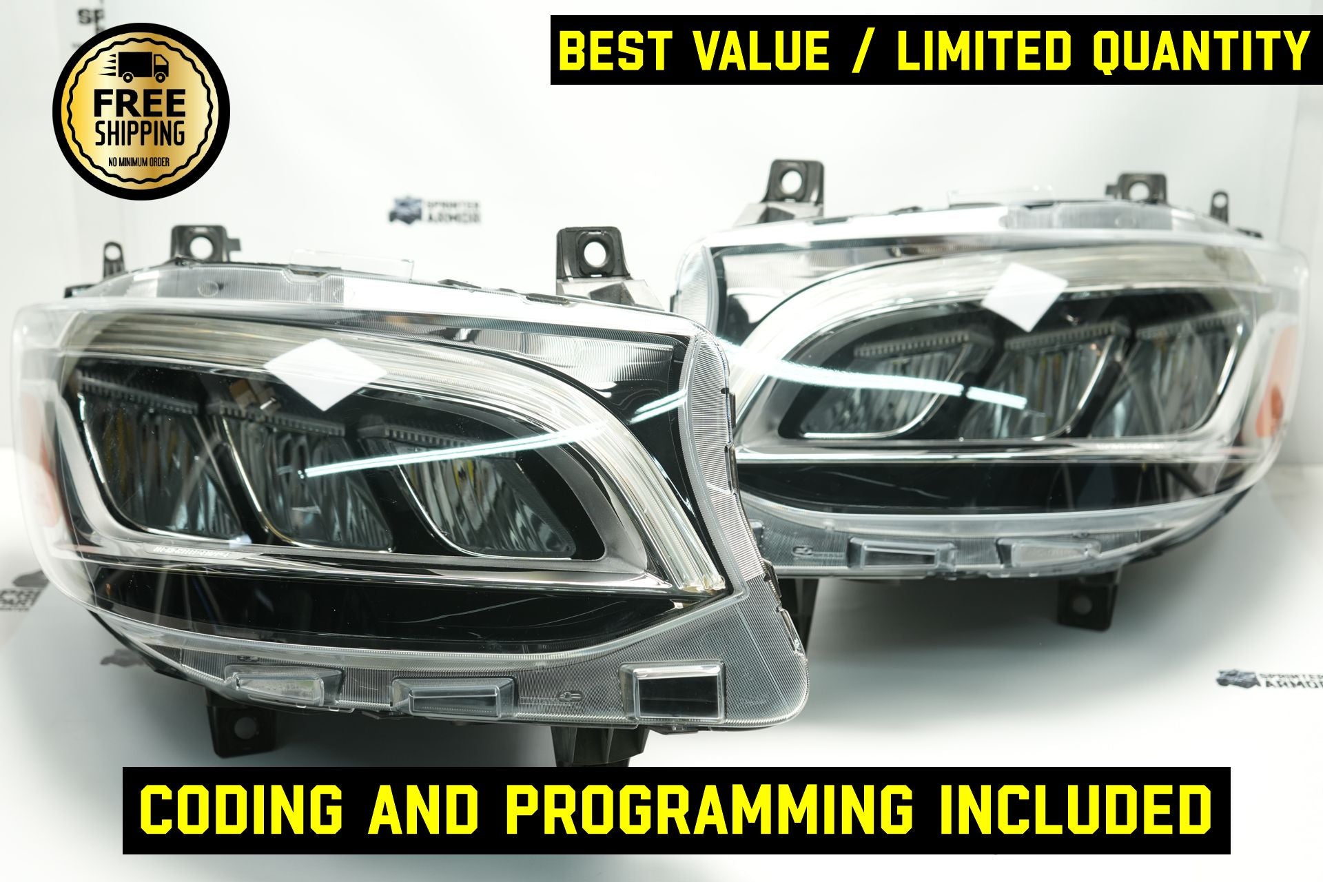 LED Headlights Mercedes Sprinter 19-26