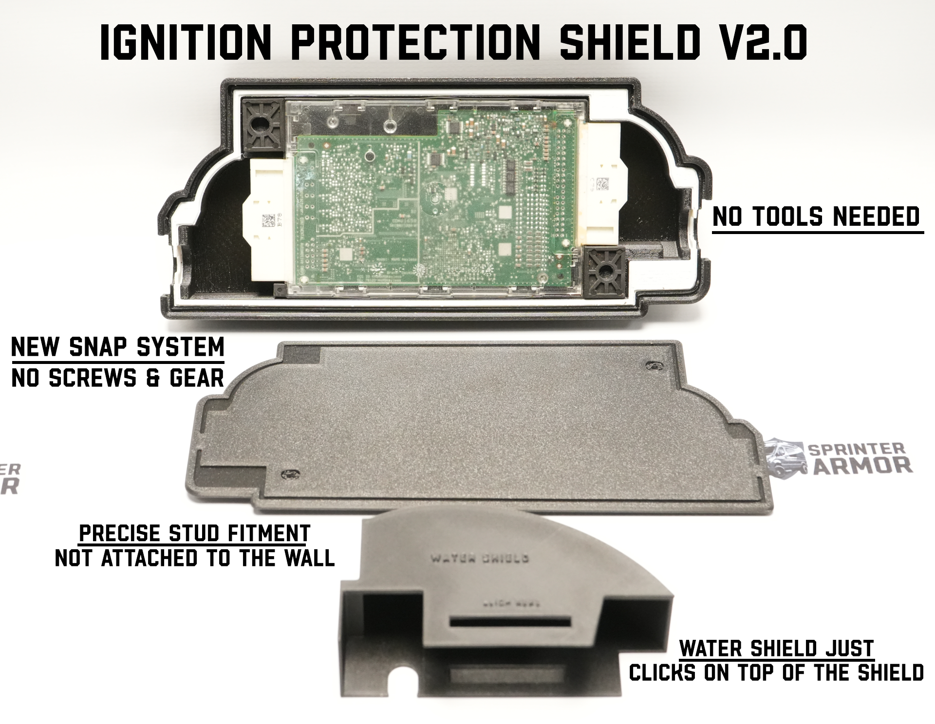 Ignition Module Shield V2.0 for Mercedes Sprinter 19-26
